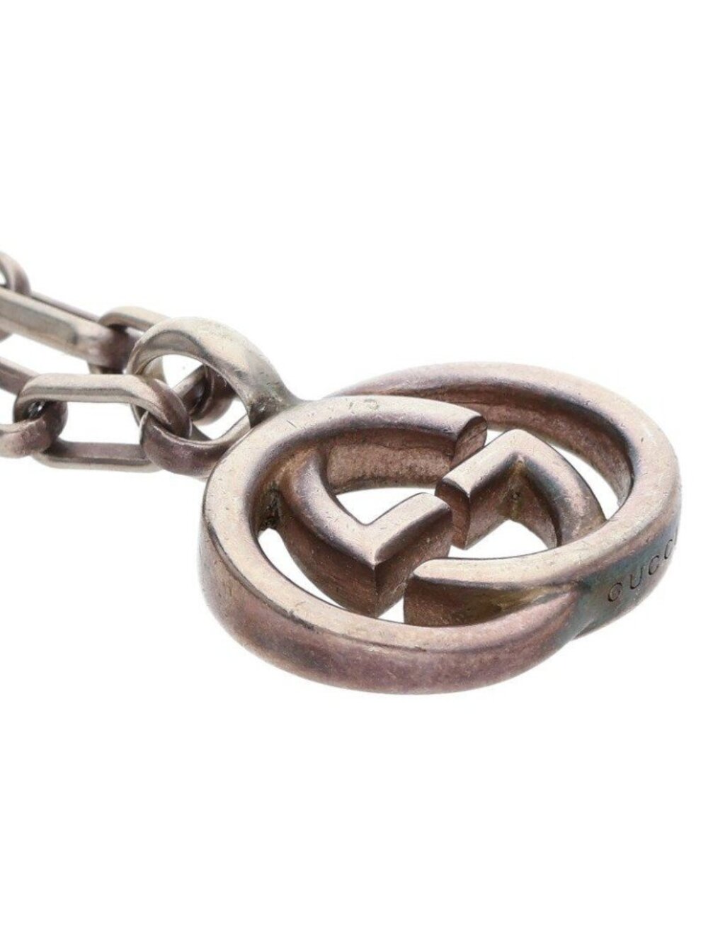 Gucci Interlocking Necklace Silver - Picture 4 of 5